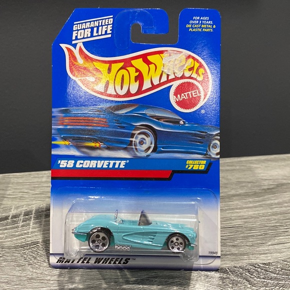 Hot Wheels | ‘58 Corvette - 1:64 Scale - Picture 1 of 10